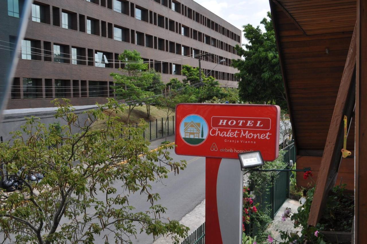 Hotel Chalet Monet - Granja Vianna Cotia  Exterior photo